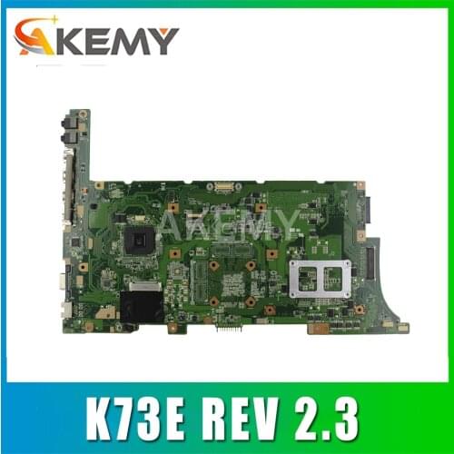 K73SD Motherboard REV2.3 HM65 RAM For ASUS K73S K73E X73E K73SV laptop Motherboard K73SD Mainboard K73E Motherboard test 100% OK