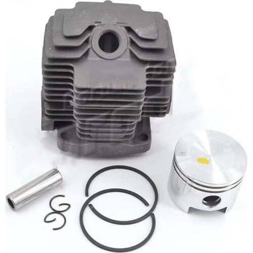 44MM TH48 CYLINDER KIT FOR KAWASAKI KBL48 KBH48 KAAZ TRIMMER BRUSHCUTTER ZYLINDER HEAD PISTON RINGS PIN CLIPS ASSEMBLY