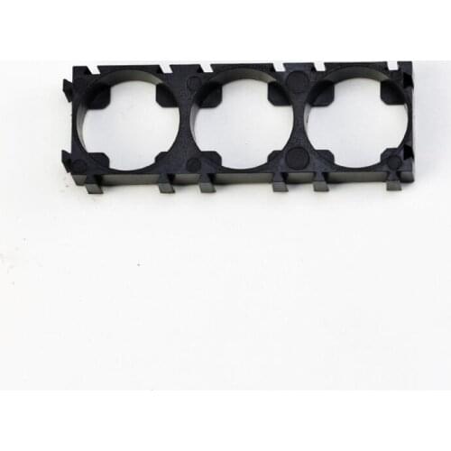 80pcs/lot 3P Battery Storage Box 3 x 21700 Batteries Spacer Radiating Holder Bracket Cell Safety Anti Vibration Plastic Brackets