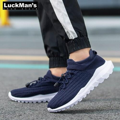 Comfortable Black Men Casual Shoes Fashion Sneakers for Men Leisure Shoes Soft Outdoor Zapatillas Hombre