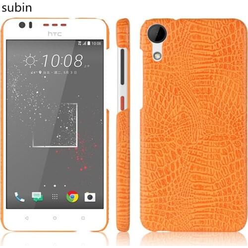 New ForHTC Desire 825 5.5 inch For HTC Desire 825 Luxury PU Leather Hard Plastic Back Cover Phone Case For HTC Desire 825