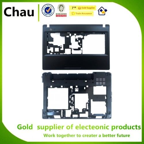 New For Lenovo G480 G485 TOP COVER Palmrest Upper Case+Bottom Base Cover Case AP0N1000721 AM0N1000600 AP0N1000100