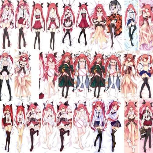 New update Japanese Anime DATE A LIVE Hugging Body Pillowcase Itsuka Kotori Efreet Elohim Gibor Dakimakura Pillow Cover Case