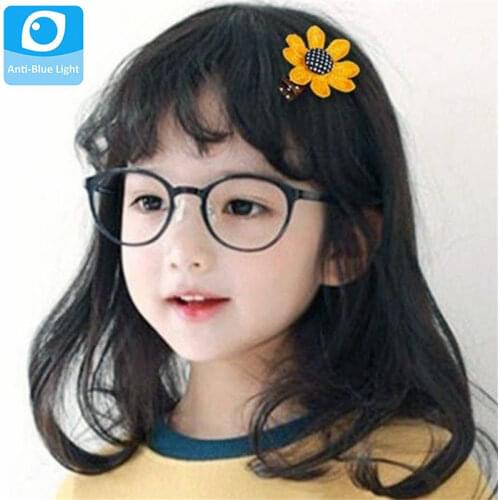 Anti Blue Light Glasses Frame Kids Clear Lens Children Eyeglasses Boys Eyewear Girls Shades