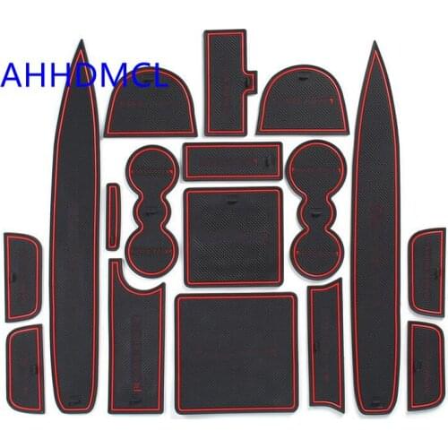 Car Gate Slot Pad Cup Armrest Storage Pad Anti-Slip Mat For Range Rover Sport Version 2018 2019 2020