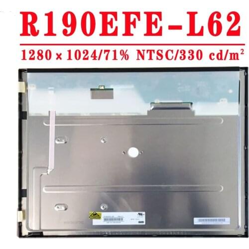 R190EFE-L62 19.0'' inch 1280(RGB)×1024 71% NTSC 330 cd/m² 60Hz Contrast Ratio 1000:1 New Original LCD Screen For Medical Use