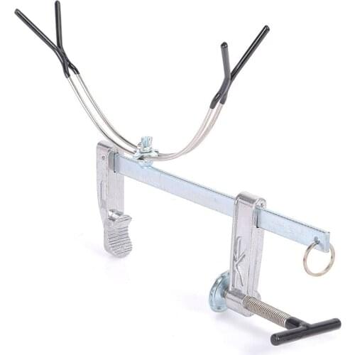Fishing gear Full metal bridge fishing bracket Fishing rod raft fishing bracket Drop wheel fishing bracket
