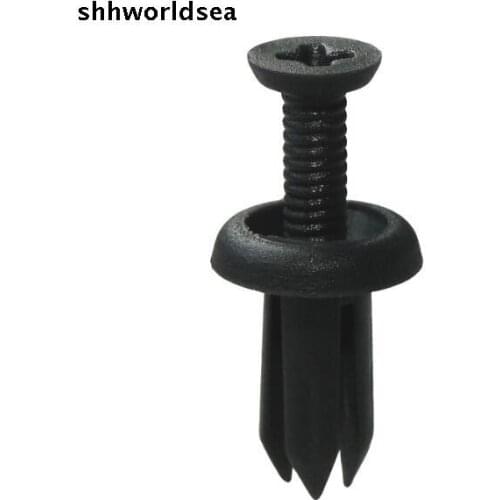 Shhworldsea Free shipping Nylon Grey Black Front Bumper Panel Push-type Retainer Clip For Toyota 90467-05090-1