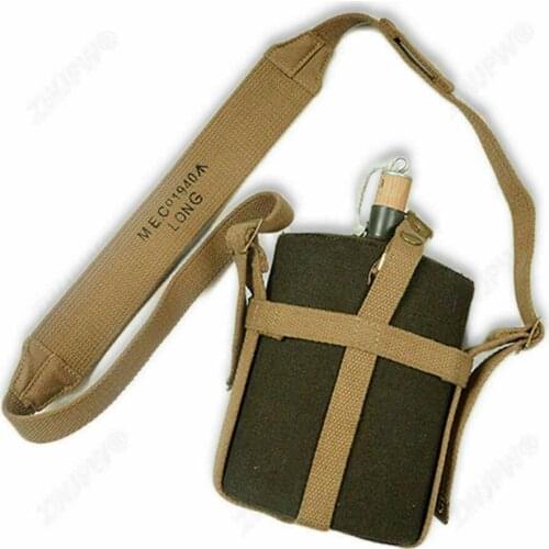 WWII WW2 UK BRITISH ARMY P37 MILITARY WATER BOTTLE SOLDIER CANTEEN High Quality Military collect