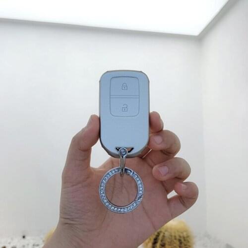 High quality Full Cover Soft TPU Car Key protect Case Shell For Honda 2016 2017 CRV Pilot Accord Civic Fit Freed Car Accessorise