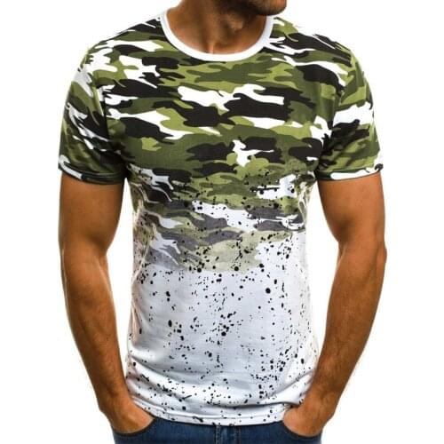 Green Camouflage T-shirt Men/Women Camo tshirt 3D Printed t-shirts Fashion Short Sleeve brand design t shirt casual Tops Tees