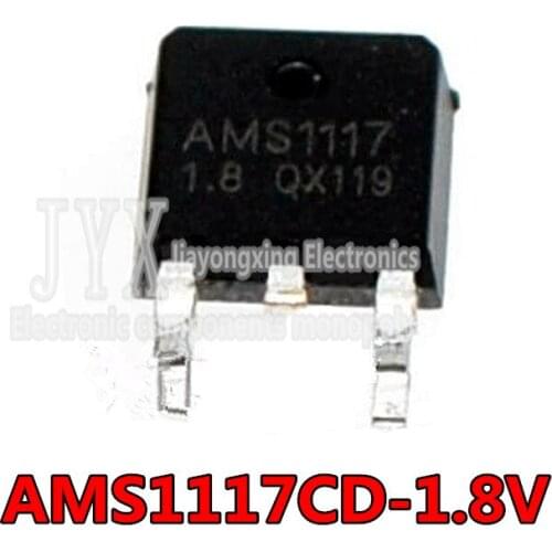 10PCS/LOT AMS1117CD-1.8V TO-252 AMS1117-1.8 New original spot hot sale