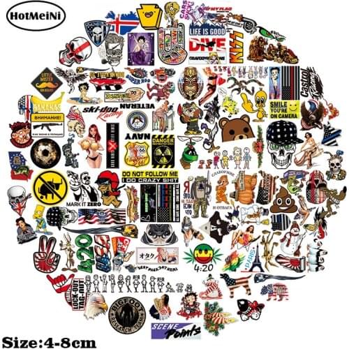 100pcs cool Graffiti JDM Racing Car Modification Waterproof Car Sticker Motorcycle Bicycle Helmet Motor Suitcase Laptop Stickers