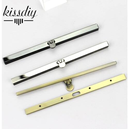 KISSDIY 20pcs 19CM regula DIY Metal Purse frame Handle for Bag sewing, antique Bronze Silver and Gun Black color, freeshipping