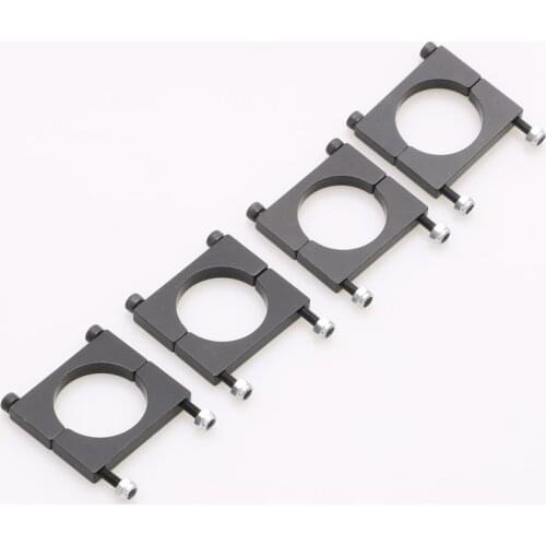 4PCS Aluminum Carbon Fiber Tube Clamp Motor Mount Fixture Clip Holder 8mm 12mm 30mm 40mm for Quadcopter Hexacopter Multicopter