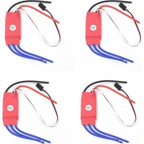 4pcs Simonk 30A Brushless ESC Electronic Speed Controller ESC for Quadcopter Drone RC Electronic 20A ESC Multicopter