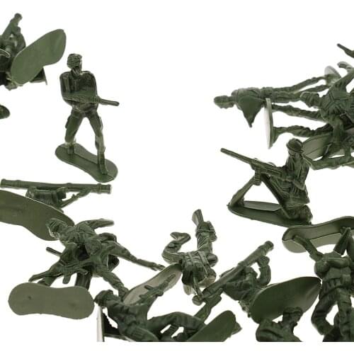 5 Cm Plastic Soldiers Action Men Figures Soldier of The Second War