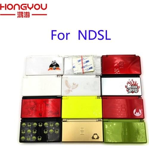 For NDSL Housing Case with Full Buttons Limited Edition Design for Nintendo DS Lite Housing Shell Cover Case Replacement