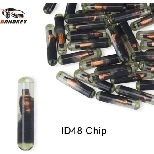 Dandkey ID48 Chip For Audi VW Skoda Seat Honda Porsche Blank T6 Crypto Unlock Copy Car Key Glass Transponder Chip ID 48 Chip