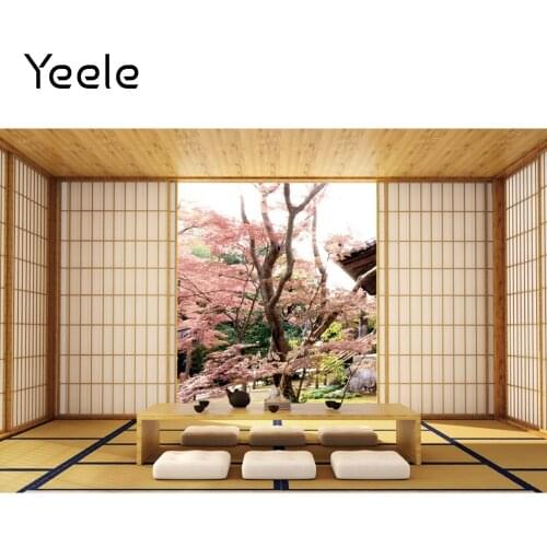 Yeele Wood Door Building Table Japan Interior Living Room Scene Photography Backgrounds Photographic Backdrops For Photo Studio
