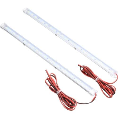 2pcs DC12V 5630 LED Rigid Strip Light 30cm 21 Leds Led Strip Bar Light for Cabinet Closet Kitchen Lighting Accessories