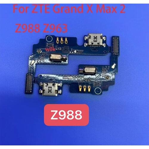 NEW USB Charger Board For ZTE Grand X Max 2 Z988 Z963 USB Charging Port Dock Plug Connector Flex Ribbon Cable