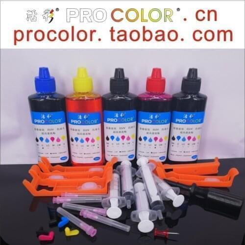 BCI-380 BK Pigment inkjet cartridge BCI-381 Dye ink refill kit for Canon PIXUS TR703 TR9530 TR7530 TR8530 TS6230 TS6130 Printer