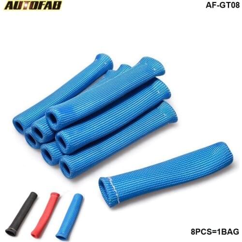 Spark Plug Wire High Heat Boot Protector Cover - 8 CYL 1200 Degree Engine For Honda Civic EG Jdm 92-95 AF-GT08
