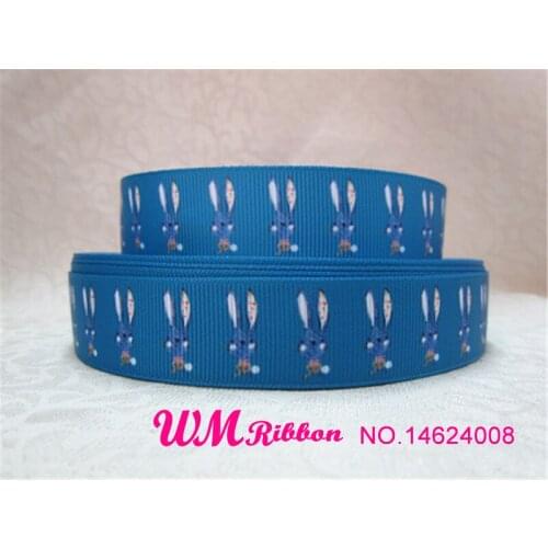 Q&N wholesale/OEM Ribbon NT design 7/8inch 22mm Cute Cartoon Printed Grosgrain Ribbon 50yds/roll Free Shipping
