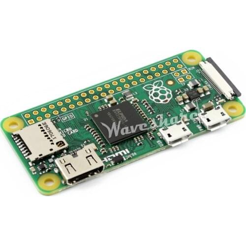 Raspberry Pi Zero 1GHz CPU 512MB RAM Mini-HDMI port the low-cost pared-down Pi