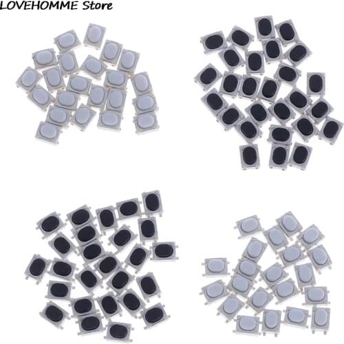 20PCS 3*4*2.5mm SMD Tact Switch 4 Pin Touch Micro Switch Push Button Switches