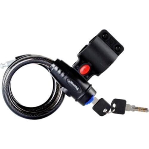 Universal Anti-theft Bicycle Lock Steel Cable Security Lock Bicycle Accessories Cycling Equipment Tool