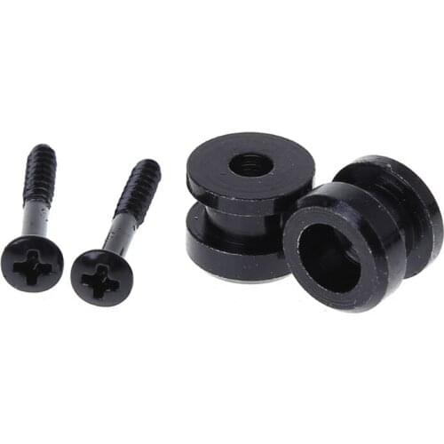 2Pcs/1Pair Guitar Non-slip Strap Lock Buttons Marvel Buckle Base New