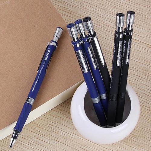 1Pc 2B Mechanical Pencil 2.0mm Black Lead Holder Drafting Drawing Study Stationery Mechanical Pencil lapiseira portamin