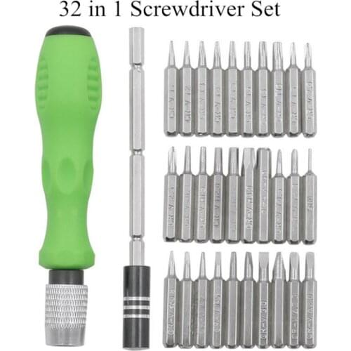 2pcs 32 In 1 Precision Screwdriver Set For Repair Set Magnetic Bits Screwdriver Electronic Repair Tools Screwdriver Hand Tools