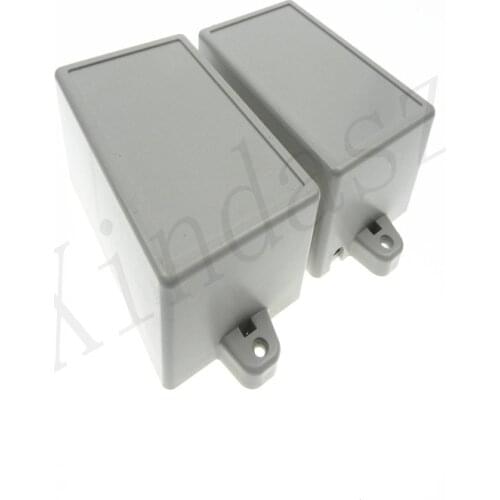 5pcs/lot 82*52*35mm Custom box Waterproof Plastic Junction Box Wall Mounted Enclosure Plastic Electronic Project Box