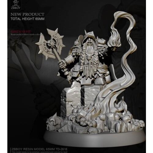 70mm Resin model kits figure colorless and self-assembled TD-2619