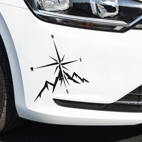 Free shipping Compass Stickers Ussr Motorcycle Car Decal Accessories