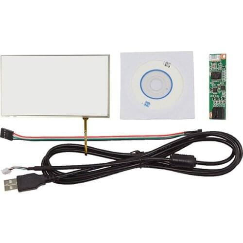 Free Shipping 10.1inch 4 Wire 228mm x 148mm Resistive Touch Panel With USB Controller Card Kit