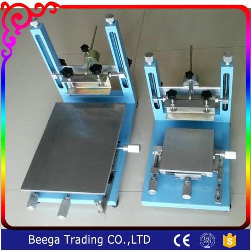 Screen Printing New Type of High Precision Handprint Manual ScreenPress Fingerprint SMT Stencil Machine