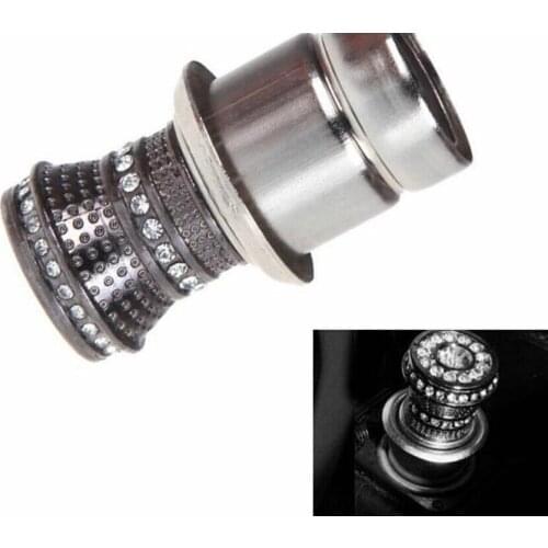 Crystal Style Bling Car Cigarette Lighter Car Charger Decor Accessory 12V Universal