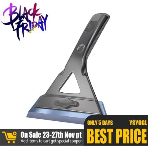 Car Windshield Ice Scraper Shovel anti slip Soft Adjustable radians Snow Removal Shovel deicing, wiping water for Car Truck SUV