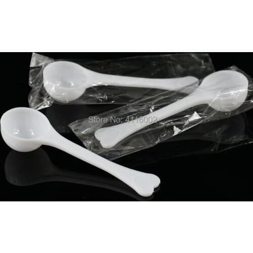 1000pcs 3g Spoon 3 gram 6ML Food Grade PP Medical Milk Powder Liquid Round-bottomed Spoon Plastic Scoop