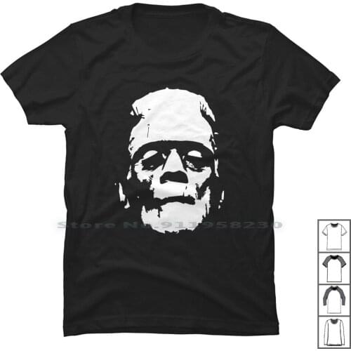 Frankenstein Monster Boris Ka T Shirt 100% Cotton Frankenstein Birthday Animals Monster Humor Frank Comic Rank Love Geek Fun Day