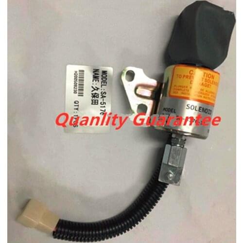 1756ES-12SUC5B1S5, SA-5176-12 Fuel Stop Soleniod 12V 17520-60013