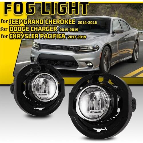 Led Fog Lights For Dodge Charger 2015-19 for Jeep Grand Cherokee 2014-16 for CHRYSLER PACIFICA 2017-19 for Chrysler 300 15-2019