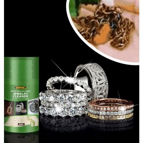 Jewelry Cleaner All-Purpose Cleaner Solution Diamond Silver Gold Jewelry Cleaning Spray Household Cleaning Accessories