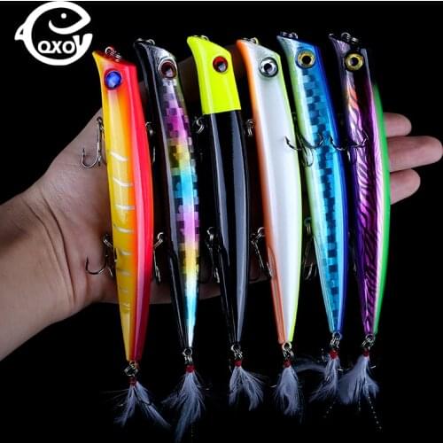QXO Fishing Wobblers Fishing Popper Lure Accessories Minnow Winter For Fishing Crankbait Everything For Fishing Isca Artificial