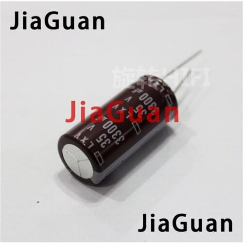 10pcs NEW NIPPON LXV 3300UF/35V 18X40 MM NCC electrolytic Capacitor 3300UF 35V CHEMI-CON lxv 35V3300UF