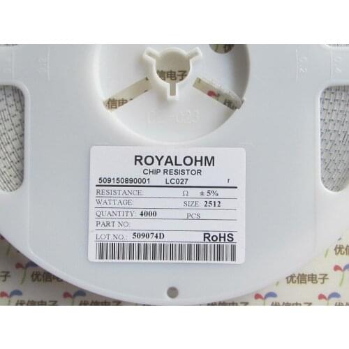 100pcs SMD 2512 Resistor 10R 5% 2512 1W 10Ohm 2512 Resistors